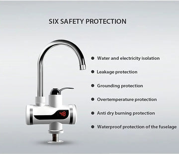 Instant Electric Water Heater With Shower